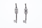 Antique Key : Type5 (White CZ)-ZOCALO.JAPAN