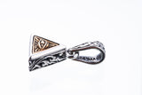 Eye of Providence Charm : (White CZ)-ZOCALO.JAPAN