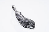 Phoenix Tail Feather Charm : (White CZ)-ZOCALO.JAPAN