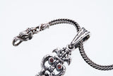 Antique Key : Type2 (Garnet & Sapphire)-ZOCALO.JAPAN