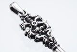 Antique Key : Type1 (Garnet & Sapphire)-ZOCALO.JAPAN