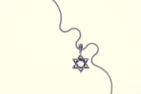 Jewish Star Pendant : S (White CZ)-ZOCALO.JAPAN