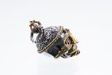 Tibetan Monk Skull Pendant : (S) Type2-ZOCALO.JAPAN