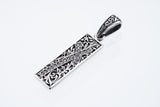 Ivy Cross Pendant : (White CZ)-ZOCALO.JAPAN