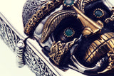 Tibetan Monk Skull Zippo : SILVER-ZOCALO.JAPAN