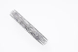 Wide Ivy Bangle (White Finish)-ZOCALO.JAPAN
