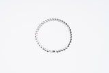 Tiny Pyramid Studs Bracelet : Edged / S (16.5cm)-ZOCALO.JAPAN