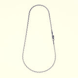 Anchor Square Necklace (L)-ZOCALO.JAPAN