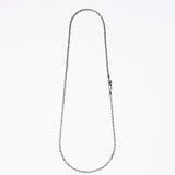 Anchor Square Necklace (L)-ZOCALO.JAPAN