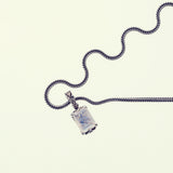 Islamic Pendant : L (Rainbow Moonstone) : Necklace Chain Set-ZOCALO.JAPAN