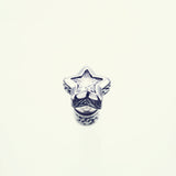 Jeweled Ivy Star Stud : (White CZ)-ZOCALO.JAPAN