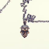Tibetan Monk Skull Pendant : (S) Type2-ZOCALO.JAPAN
