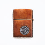 Tibetan Skull Zippo : BRONZE & SILVER-ZOCALO.JAPAN