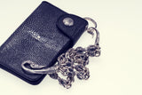 Galuchat Wallet : (M)-ZOCALO.JAPAN