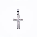 Trench Cross Pendant : S (White Finish)-ZOCALO.JAPAN