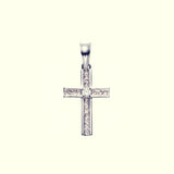 Trench Cross Pendant : S (White Finish)-ZOCALO.JAPAN