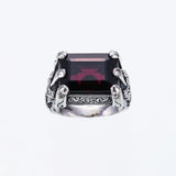 Islamic Ring : L (Garnet)-ZOCALO.JAPAN