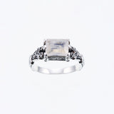 Islamic Ring : S (Rainbow Moonstone)-ZOCALO.JAPAN