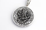 Crown Double Dorje Coin with Dragon-ZOCALO.JAPAN