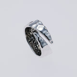 Hammered Texture Ring : Double Dorje-ZOCALO.JAPAN