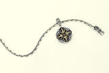 Double Dragon with Crown Double Dorje : Necklace Chain Set-ZOCALO.JAPAN