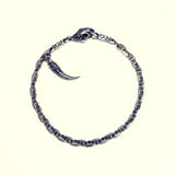 Charm Lock Bracelet :Saber Toothed Tiger : Oval Anchor-ZOCALO.JAPAN
