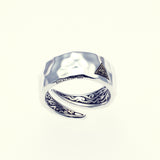 Hammered Texture Ring : Eye of Providence-ZOCALO.JAPAN