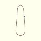Tibetan Monk Skull Charm Lock Nacklace-ZOCALO.JAPAN
