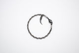 Charm Lock Bracelet :Saber Toothed Tiger : Oval Anchor-ZOCALO.JAPAN