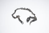 Charm Lock Bracelet :Saber Toothed Tiger : Oval Anchor-ZOCALO.JAPAN