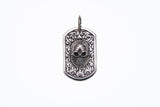 Tibetan Smile Skull Dog Tag-ZOCALO.JAPAN