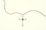 Eye of Providence Cross Pendant : White CZ-ZOCALO.JAPAN