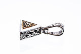 Eye of Providence Charm : (Black CZ)-ZOCALO.JAPAN
