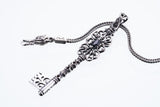 Antique Key : Type5 (Black CZ)-ZOCALO.JAPAN