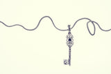Antique Key : Type5 (Black CZ)-ZOCALO.JAPAN