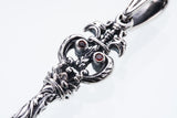Antique Key : Type2 (Garnet & Sapphire)-ZOCALO.JAPAN