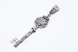 Antique Key : Type3 (Garnet & Sapphire)-ZOCALO.JAPAN