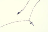 Trench Cross Charm : (Black CZ)-ZOCALO.JAPAN