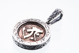 梵字ペンダントトップ : (タラーク・丑/寅・虚空蔵菩薩)-ZOCALO.JAPAN