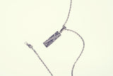 Ivy Cross Pendant : (White CZ)-ZOCALO.JAPAN