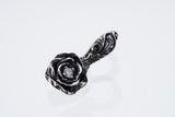 Elegant Rose Pendant : S (White Diamond)-ZOCALO.JAPAN