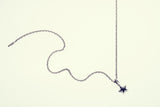 Jeweled Ivy Star Pendant : (Black CZ)-ZOCALO.JAPAN