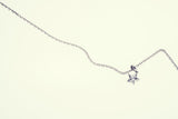 Jeweled Ivy Star Pendant : (White CZ)-ZOCALO.JAPAN