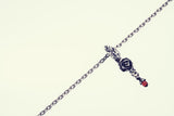 Jeweled Rose Pendant : (Garnet)-ZOCALO.JAPAN