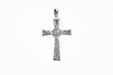 Eye of Providence Cross Pendant : White CZ-ZOCALO.JAPAN