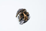 Tibetan Monk Skull Ring (S)-ZOCALO.JAPAN