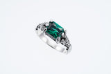 Islamic Ring : S (Green Quartz)-ZOCALO.JAPAN