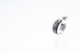 Ivy Hoop Stud (Antique Finish)-ZOCALO.JAPAN