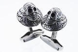 Tibetan Smile Skull Cufflinks-ZOCALO.JAPAN