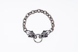 Saber Toothed Tiger Facing Bracelet : L (22cm)-ZOCALO.JAPAN